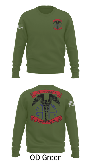 Crew Neck Sweatshirt, , Army, Teamtime, Team time, sublimation, custom sports apparel, team uniforms, spirit wear, spiritwear, sports uniforms, custom shirts, team store, custom team store, fundraiser sports, apparel fundraiser