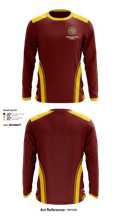 Lincoln High School Baseball 53359027 Long Sleeve Performance Shirt - 1