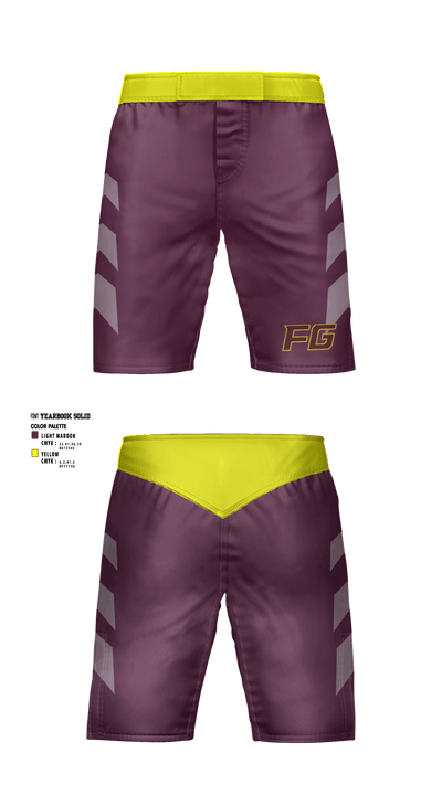Fort Gratiot Middle School Wrestling 84707959 Fight Shorts - 1