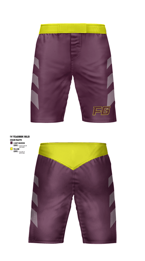 Fight Shorts, Fort Gratiot Middle School Wrestling, Wrestling, Teamtime, Team time, sublimation, custom sports apparel, team uniforms, spirit wear, spiritwear, sports uniforms, custom shirts, team store, custom team store, fundraiser sports, apparel fundraiser