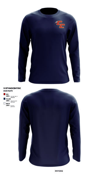 Long Sleeve Performance Shirt, Copperas Chiefs, Football, Teamtime, Team time, sublimation, custom sports apparel, team uniforms, spirit wear, spiritwear, sports uniforms, custom shirts, team store, custom team store, fundraiser sports, apparel fundraiser