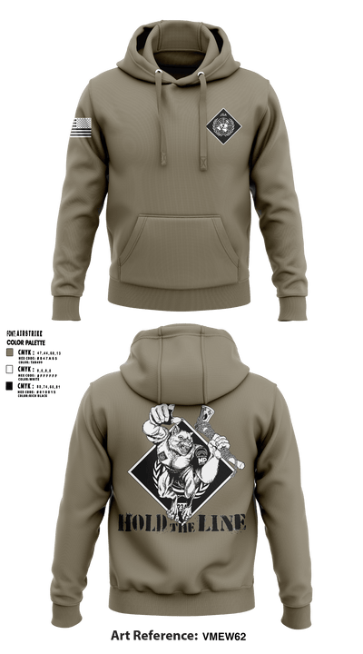 United Nations Command Security Battalion 98091835 Hoodie - 50