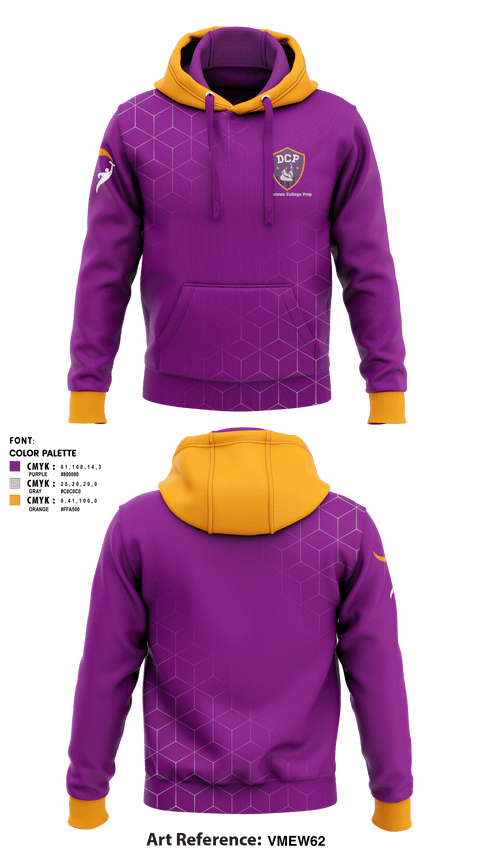 Hoodie, Downtown College Prep - Alum Rock Middle School, Spirit Store, Teamtime, Team time, sublimation, custom sports apparel, team uniforms, spirit wear, spiritwear, sports uniforms, custom shirts, team store, custom team store, fundraiser sports, apparel fundraiser