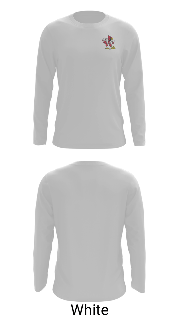 Long Sleeve Performance Shirt, East Surry High School Basketball, Men's Basketball, Teamtime, Team time, sublimation, custom sports apparel, team uniforms, spirit wear, spiritwear, sports uniforms, custom shirts, team store, custom team store, fundraiser sports, apparel fundraiser
