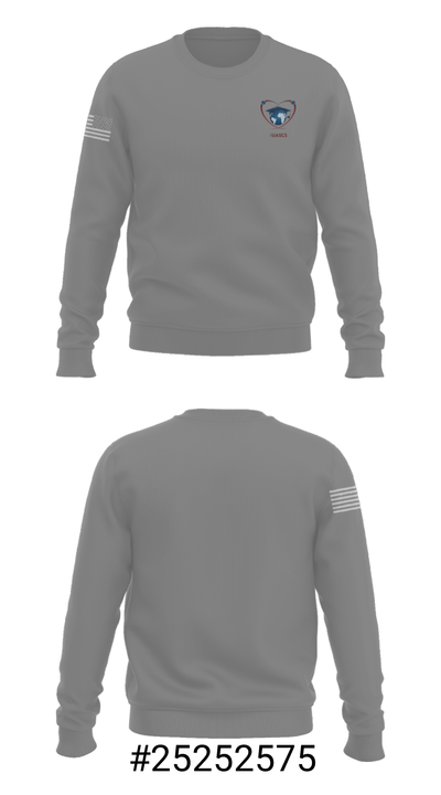 Utica Academy of Science Charter School (High School) Soccer 7233794 Crew Neck Sweatshirt - 12