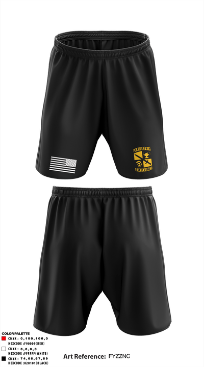 NWI ROTC 90860810 Athletic Shorts With Pockets - 3