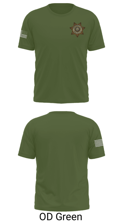 Lawrence county sheriff's department 92960361 Short Sleeve Performance Shirt - 30