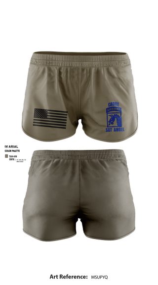 Ranger Panties, , Army, Teamtime, Team time, sublimation, custom sports apparel, team uniforms, spirit wear, spiritwear, sports uniforms, custom shirts, team store, custom team store, fundraiser sports, apparel fundraiser