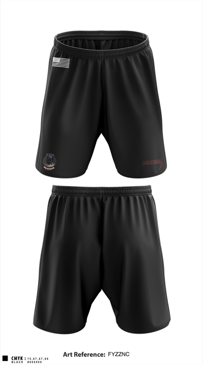 49th A co 1st Platoon REAPERS 78641109 Athletic Shorts With Pockets - 2