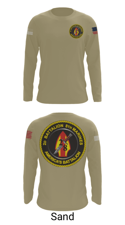 2/8 14118320 Long Sleeve Performance Shirt - 18