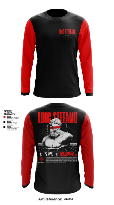 Loic StefanoLoic Stefano 75657817 Long Sleeve Performance Shirt - 1