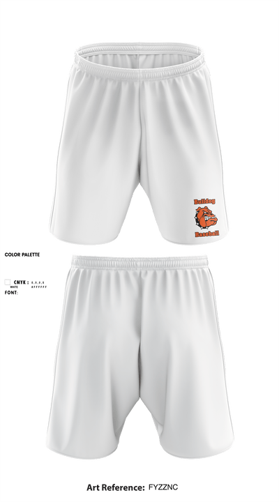 Waldron Baseball 87563974 Athletic Shorts With Pockets - 1