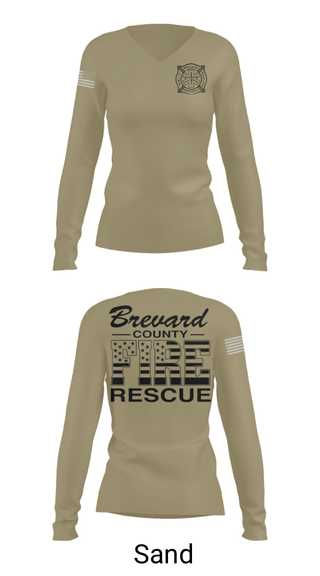 Women's Long Sleeve Vneck Shirt, , Fire Department, Teamtime, Team time, sublimation, custom sports apparel, team uniforms, spirit wear, spiritwear, sports uniforms, custom shirts, team store, custom team store, fundraiser sports, apparel fundraiser