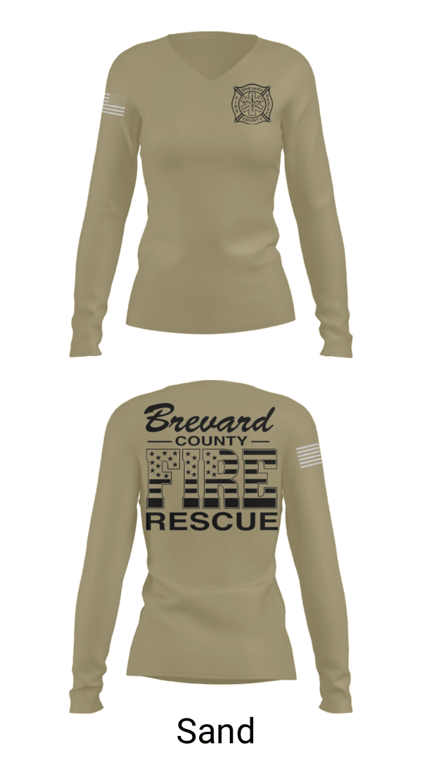 Women's Long Sleeve Vneck Shirt, , Fire Department, Teamtime, Team time, sublimation, custom sports apparel, team uniforms, spirit wear, spiritwear, sports uniforms, custom shirts, team store, custom team store, fundraiser sports, apparel fundraiser