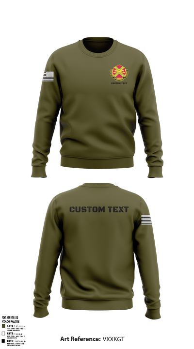 USAG Fort Sill 33635328 Crew Neck Sweatshirt - 53