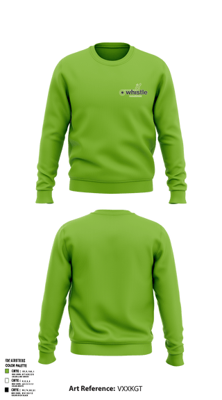 Crew Neck Sweatshirt, WhistleWhistle, , Teamtime, Team time, sublimation, custom sports apparel, team uniforms, spirit wear, spiritwear, sports uniforms, custom shirts, team store, custom team store, fundraiser sports, apparel fundraiser