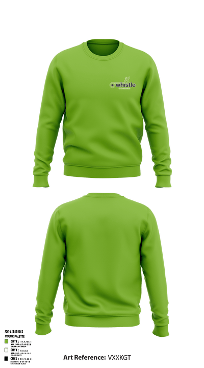 WhistleWhistle 9248612 Crew Neck Sweatshirt - 2