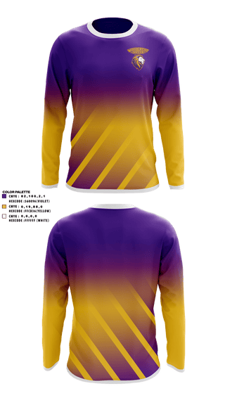 Long Sleeve Performance Shirt, Woodcrest Christian School  Soccer, Men's Soccer, Teamtime, Team time, sublimation, custom sports apparel, team uniforms, spirit wear, spiritwear, sports uniforms, custom shirts, team store, custom team store, fundraiser sports, apparel fundraiser