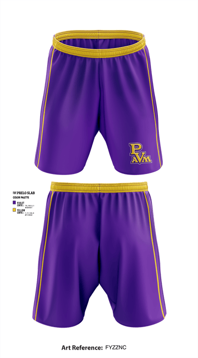 Prairie View A&M University Soccer 10183750 Athletic Shorts With Pockets - 1