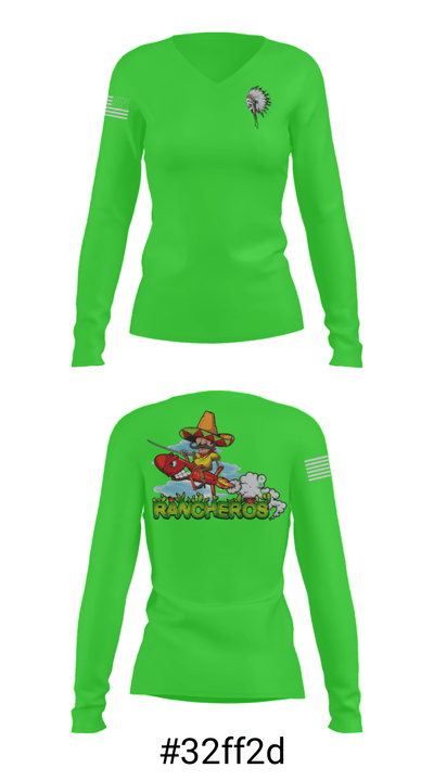 Mattsalinas2 35371434 Women's Long Sleeve V-neck Shirt - 37