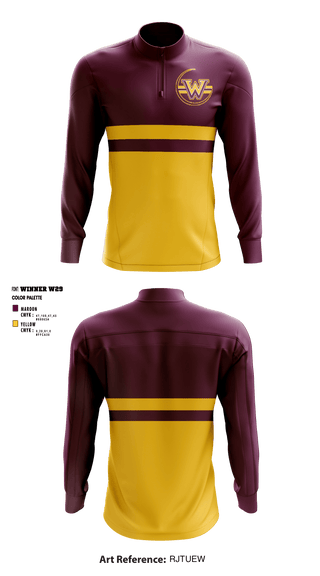 Quarter Zip Jacket, Windsor Middle School, Spirit Store, Teamtime, Team time, sublimation, custom sports apparel, team uniforms, spirit wear, spiritwear, sports uniforms, custom shirts, team store, custom team store, fundraiser sports, apparel fundraiser