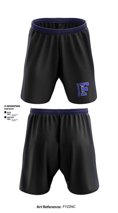 Fickett Elementary School 29211546 Athletic Shorts With Pockets - 1 (1)