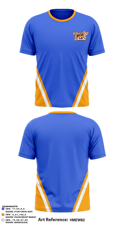 William Howard Taft Elementary School 54878145 Short Sleeve Performance Shirt - 27