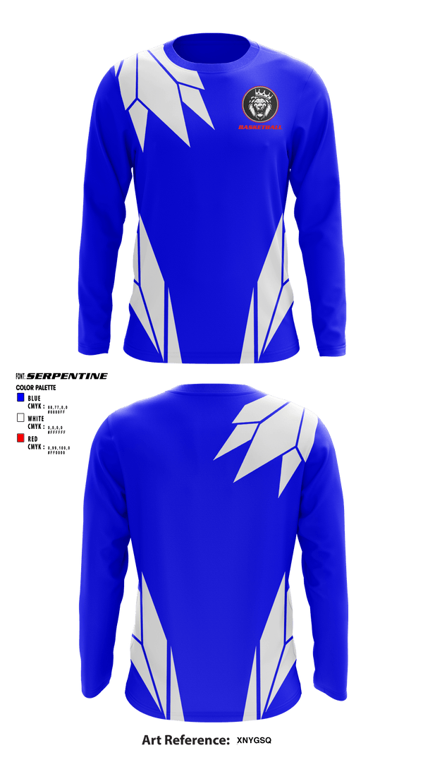 Long Sleeve Performance Shirt, Kent-Meridian High School Basketball, Men's Basketball, Teamtime, Team time, sublimation, custom sports apparel, team uniforms, spirit wear, spiritwear, sports uniforms, custom shirts, team store, custom team store, fundraiser sports, apparel fundraiser