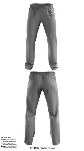 Sweatpants, Concord High School Track, Cross Country, Teamtime, Team time, sublimation, custom sports apparel, team uniforms, spirit wear, spiritwear, sports uniforms, custom shirts, team store, custom team store, fundraiser sports, apparel fundraiser