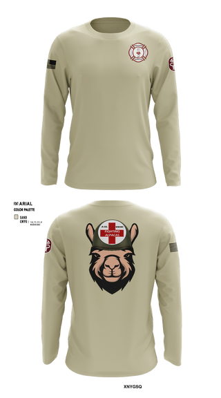 Long Sleeve Performance Shirt, WBAMCAlpha Company, WBAMC, Softball, Teamtime, Team time, sublimation, custom sports apparel, team uniforms, spirit wear, spiritwear, sports uniforms, custom shirts, team store, custom team store, fundraiser sports, apparel fundraiser