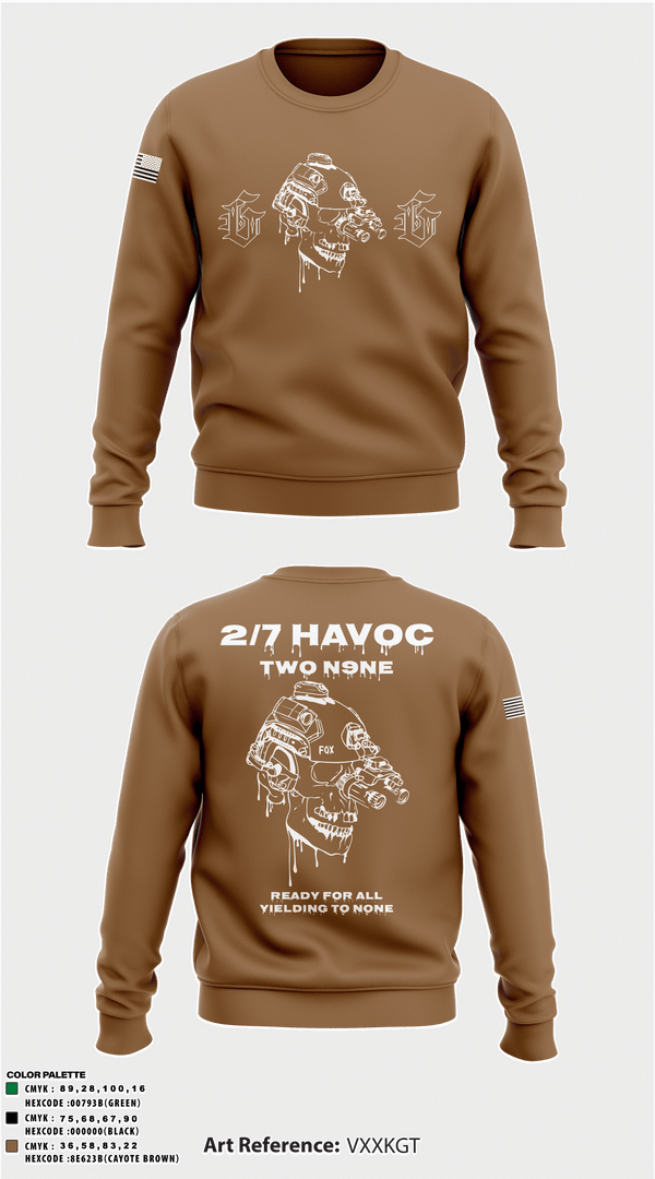 Crew Neck Sweatshirt, , Marines, Teamtime, Team time, sublimation, custom sports apparel, team uniforms, spirit wear, spiritwear, sports uniforms, custom shirts, team store, custom team store, fundraiser sports, apparel fundraiser