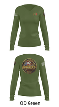 D 551 78259560 Women's Long Sleeve V-neck Shirt - 40