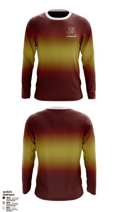 Thornton Academy 41923540 Long Sleeve Performance Shirt - 36