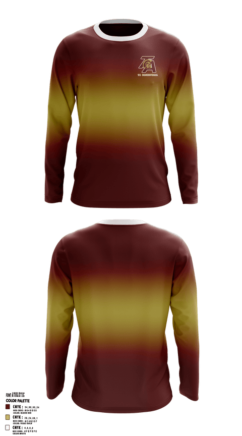 Long Sleeve Performance Shirt, Thornton Academy, Spirit Store, Teamtime, Team time, sublimation, custom sports apparel, team uniforms, spirit wear, spiritwear, sports uniforms, custom shirts, team store, custom team store, fundraiser sports, apparel fundraiser
