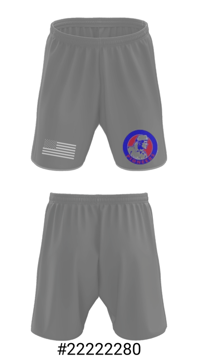 Ten Sleep Middle School volleyball 49224162 Athletic Shorts With Pockets - 20
