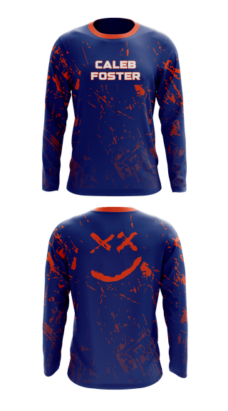 Long Sleeve Performance Shirt, Caleb Foster, , Teamtime, Team time, sublimation, custom sports apparel, team uniforms, spirit wear, spiritwear, sports uniforms, custom shirts, team store, custom team store, fundraiser sports, apparel fundraiser