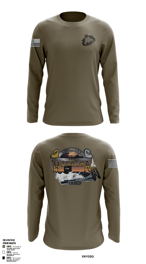 Long Sleeve Performance Shirt, , Navy, Teamtime, Team time, sublimation, custom sports apparel, team uniforms, spirit wear, spiritwear, sports uniforms, custom shirts, team store, custom team store, fundraiser sports, apparel fundraiser