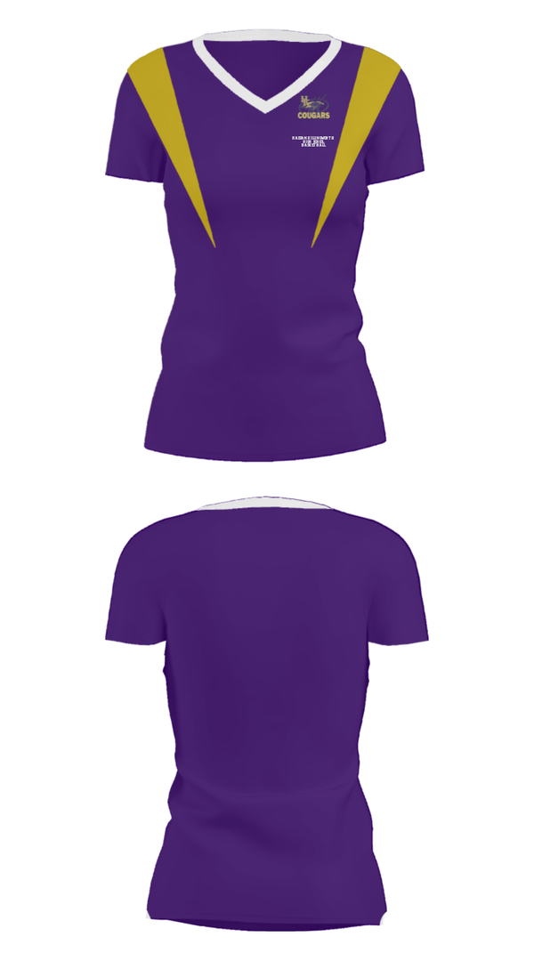 Women's Short Sleeve Vneck Shirt, Haddam-Killingworth High School Basketball, Women's Basketball, Teamtime, Team time, sublimation, custom sports apparel, team uniforms, spirit wear, spiritwear, sports uniforms, custom shirts, team store, custom team store, fundraiser sports, apparel fundraiser
