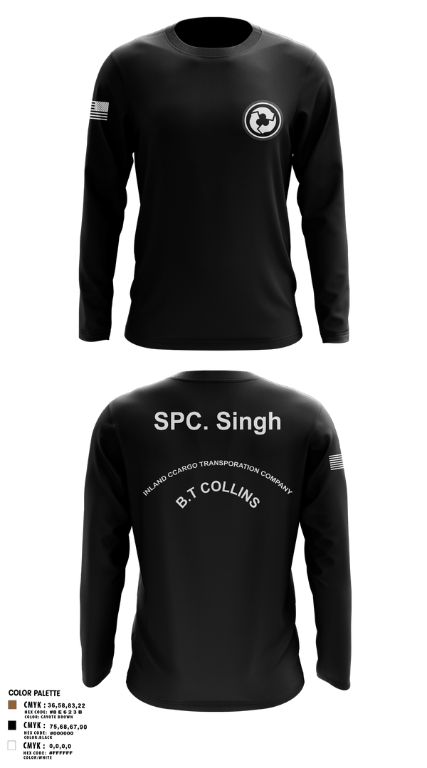 Long Sleeve Performance Shirt, 227TH ICTC, Army, Teamtime, Team time, sublimation, custom sports apparel, team uniforms, spirit wear, spiritwear, sports uniforms, custom shirts, team store, custom team store, fundraiser sports, apparel fundraiser