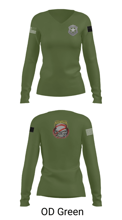 Deputy 71188083 Women's Long Sleeve V-neck Shirt - 31