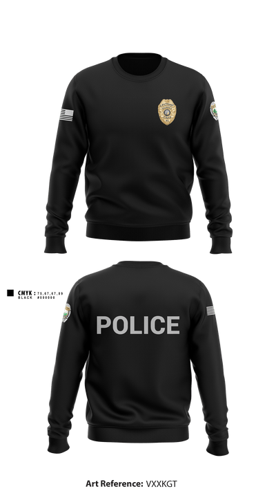 TAYLORSVILLE POLICE DEPARTMENT LT 27466887 Crew Neck Sweatshirt - 6