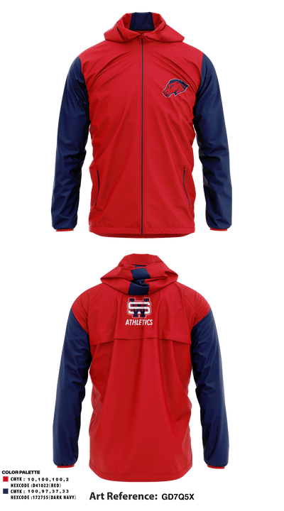 University of the Southwest Baseball 45353519 Windbreaker - 1