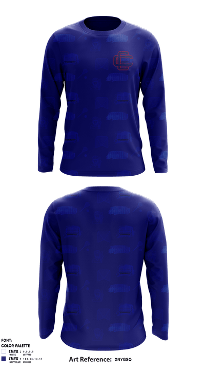 Central Catholic High School Lacrosse 83752961 Long Sleeve Shooting Shirt - 2