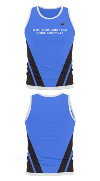 Tank Top, Washington County High School Basketball, Men's Basketball, Teamtime, Team time, sublimation, custom sports apparel, team uniforms, spirit wear, spiritwear, sports uniforms, custom shirts, team store, custom team store, fundraiser sports, apparel fundraiser
