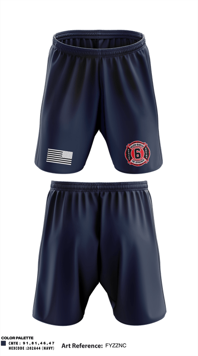 Gallatin Volunteer Fire Department 56059677 Athletic Shorts With Pockets - 8