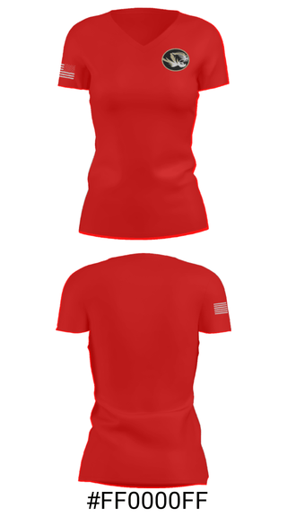 Women's Short Sleeve Vneck Shirt, Harry S Truman High School Cheer, Cheer, Teamtime, Team time, sublimation, custom sports apparel, team uniforms, spirit wear, spiritwear, sports uniforms, custom shirts, team store, custom team store, fundraiser sports, apparel fundraiser
