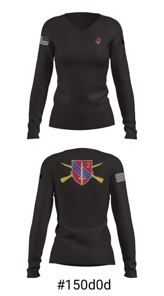 Women's Long Sleeve Vneck Shirt, , Army, Teamtime, Team time, sublimation, custom sports apparel, team uniforms, spirit wear, spiritwear, sports uniforms, custom shirts, team store, custom team store, fundraiser sports, apparel fundraiser