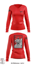 E.Co 3/CAB “Cerberus” 56288526 Women's Long Sleeve V-neck Shirt - 43