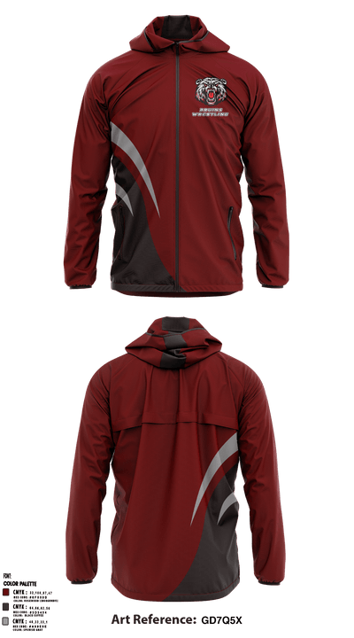 BRUINS 11427770 Windbreaker - 4