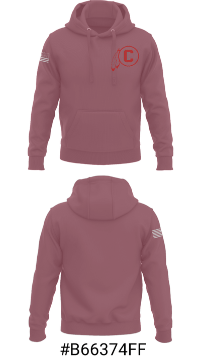 Carlisle Senior High School Volleyball 73630774 Hoodie - 29